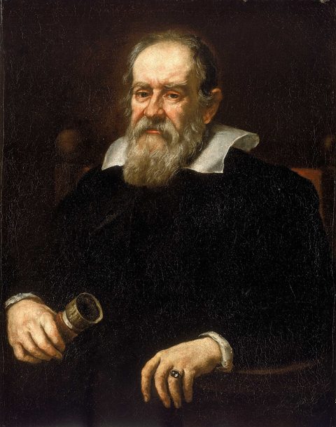 Portrait de Galilée âgé, par Justus Sustermans