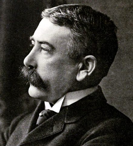 Portrait photographique de Ferdinand de Saussure