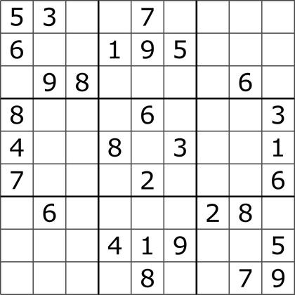Grille de sudoku