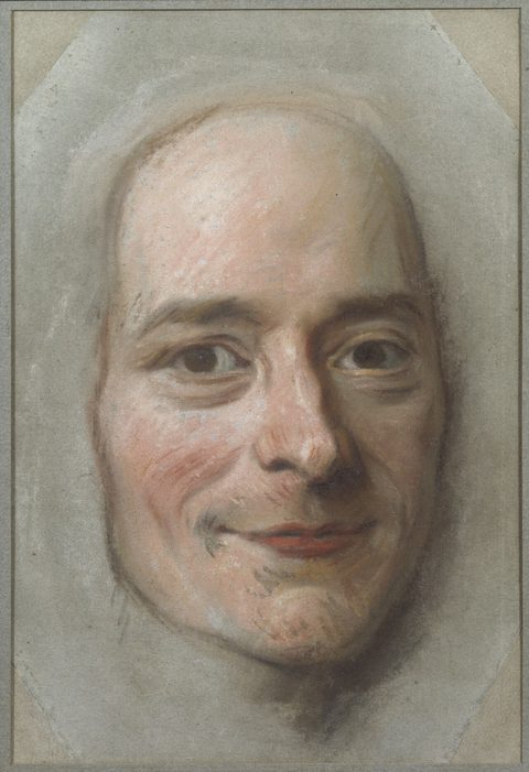 Portrait de Voltaire, par Maurice Quentin de La Tour